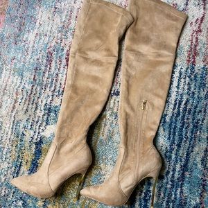 High heel over-the-knee boots